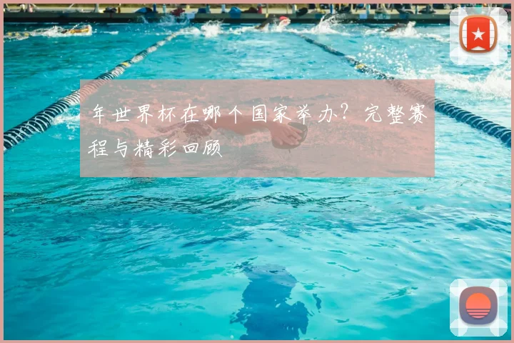 年世界杯在哪个国家举办？完整赛程与精彩回顾